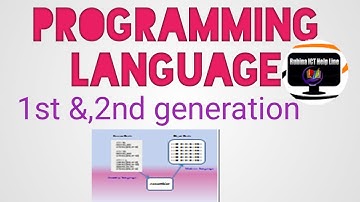 HSC ICT CHAPTER 5(Programming Language #Part-1)