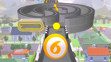 Rolling Ball Sky Escape Gameplay SpeedRun Mobile Game All Levels 15 - 26