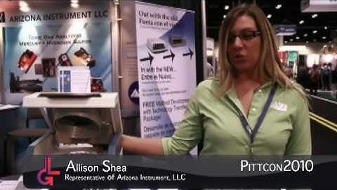 Computrac® MAX® 4000XL Moisture/Solids Analyzer from Arizona Instruments Pittcon 2010