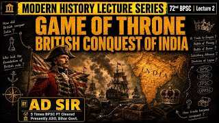 How did a trading company become the ruler of India? Lecture -2 #bpsc