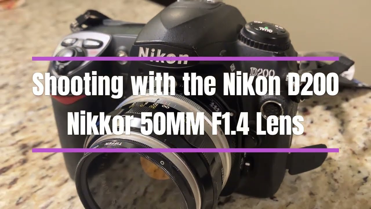 Nikon D200 with the Nikkor 50MM F1.4 Lens - Street Photography 
