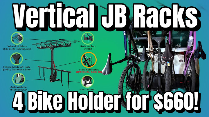 JB Racks 4-Bike Vertical Rack Review | Hauling My Cannondale Habit 4 to SkyPark Bike Park