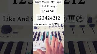Saint Motel - My Type| Easy Piano Tutorial #piano #pianotutorial #pianocover #easy