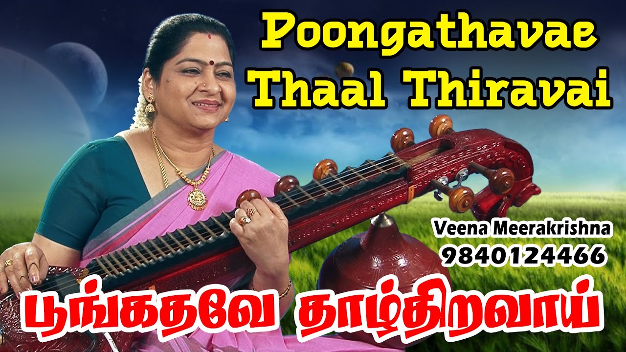    Poongathavae thaal thiravai   Film Instrumental by Veena Meerakrishna