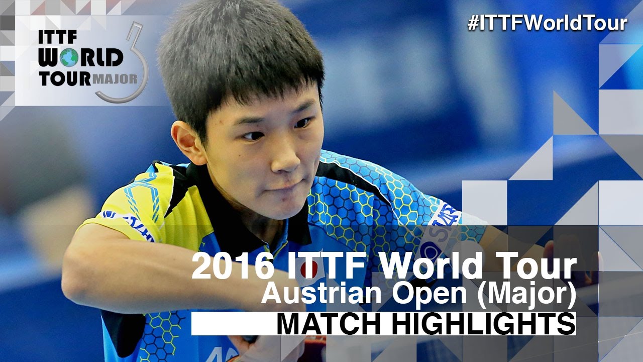 2016 Austrian Open Highlights: Tomokazu Harimoto vs Enzo Angles (U21-1/4)