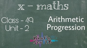 Class - 49 | 10th Maths | UNIT-2 | Numbers & Sequences | Arithmetic Progression -By Nivetha Bharathi