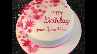 नाम लिखा Birthday Cake Image कैसे बनाये? ✔️ Write Name On Birthday Cake Image ✔️ screenshot 2