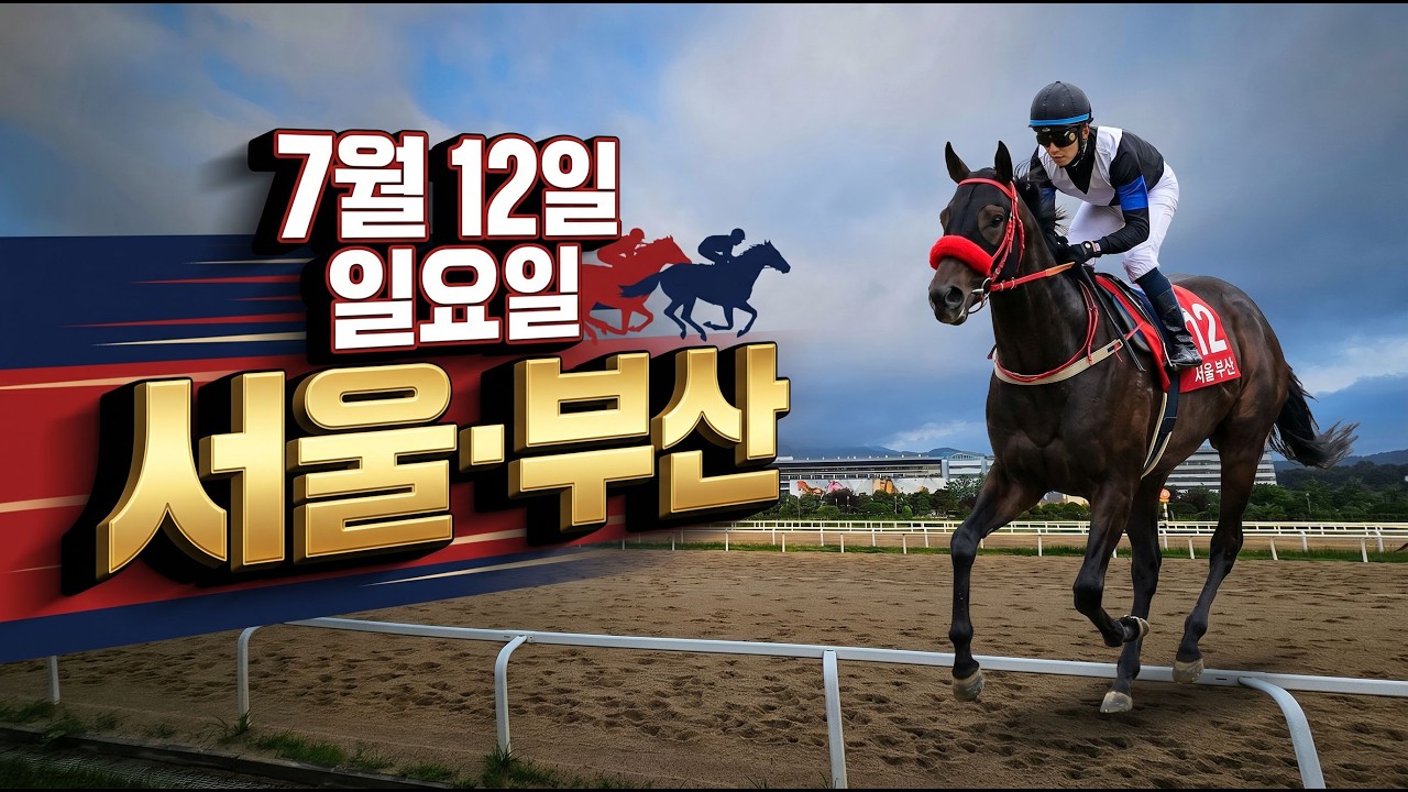 [ 2026년 7월 12일 일요(서울.부산)경마~!]