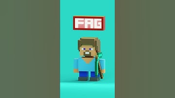 Create steve on magicavoxel #shorts