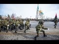 Необычное выступление ангольских военных на Соборной площади Омска