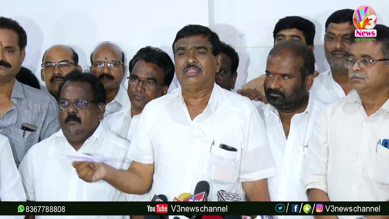 All party Meet at Sundarayya Vignana Kendram About  RTC Strikes || V3 News Channel