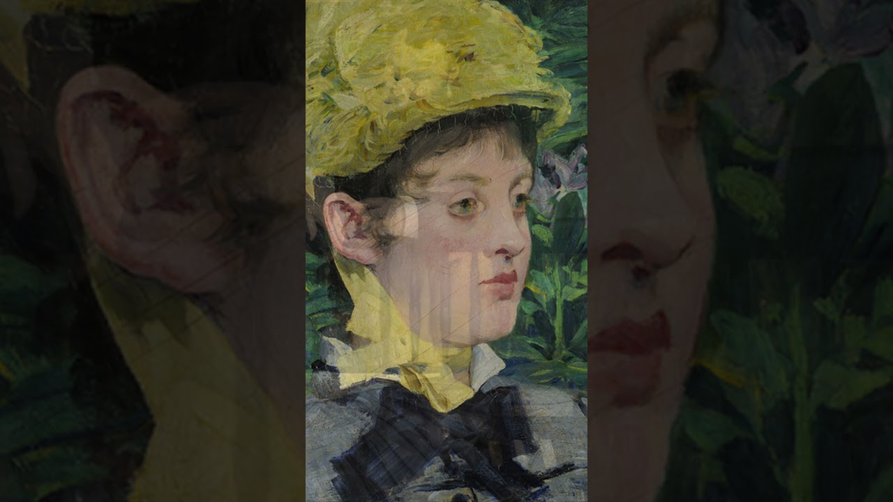 “In the Greenhouse”, 1879. Édouard Manet (1832-1883)