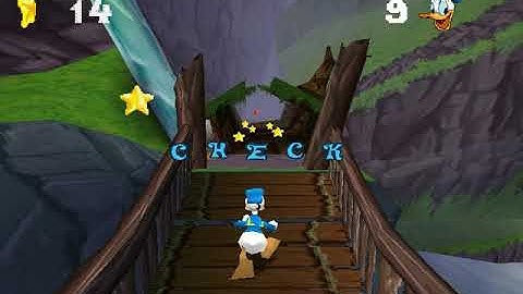 Donald Duck: Quack Attack - 112% Playthrough - Part 4: The Gorge (480p)
