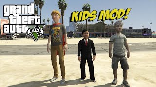 How to install Kids mod in GTA 5