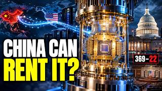 China Is Renting American Quantum Computers — The House Just Voted 369-22 to STOP It
