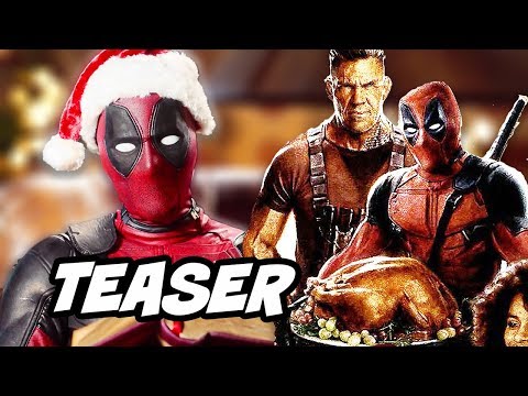 Deadpool 2 Holiday Teaser Breakdown - Funny Promo Schedule Begins