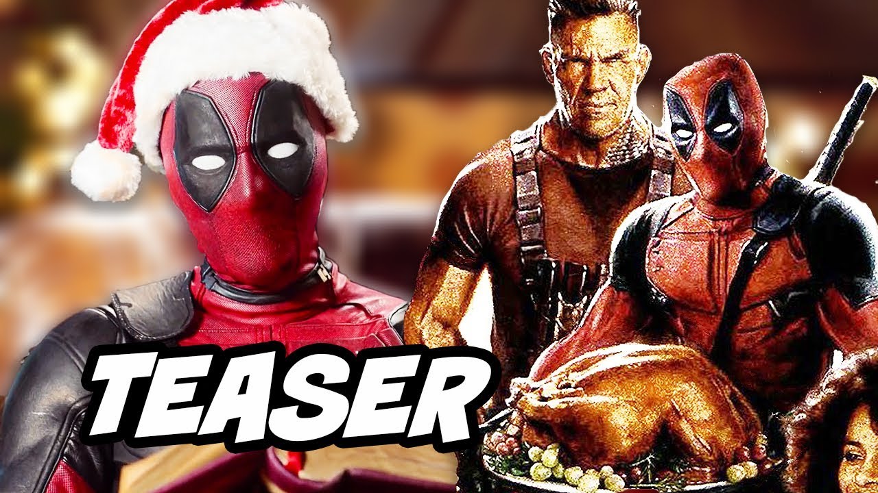 Deadpool 2 Holiday Teaser Breakdown - Funny Promo Schedule Begins - YouTube