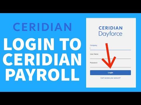 How To Login To Ceridian Payroll? Ceridian Dayforce Employee Payroll Login