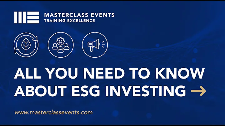 All you need to know about ESG Investing