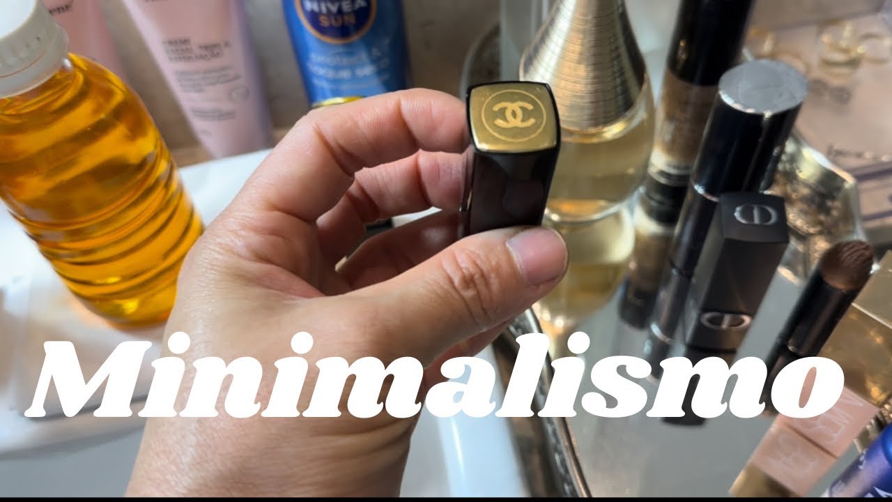 MINIMALISMO: ATUALIZAÇÃO DOS COSMÉTICOS | JOIAS | MAQUIAGEM | PERFUMES 