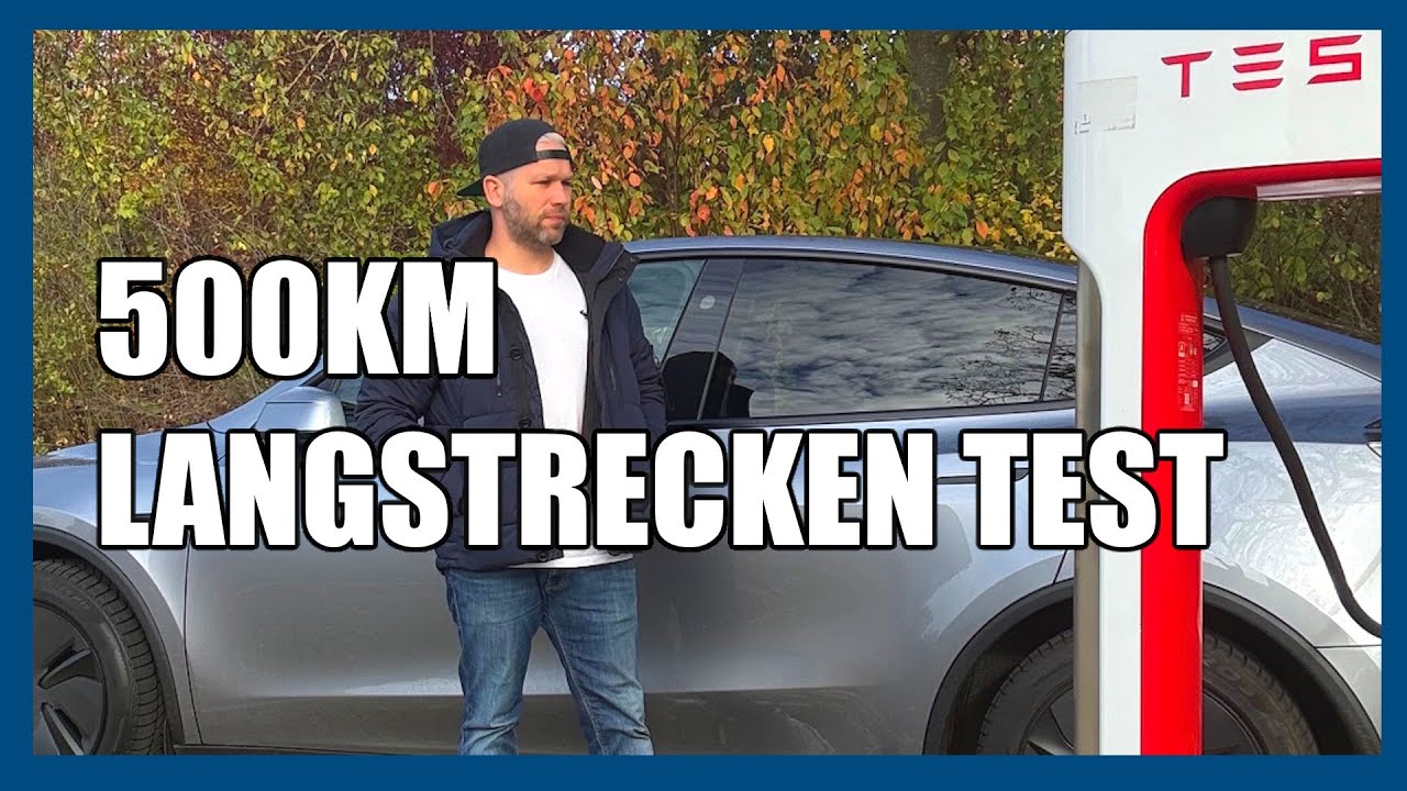 Tesla Model Y 2025 Langstrecken-Test 500 km in den Urlaub, Verbrauch, Ladezeiten & Fazit | PapasVlog