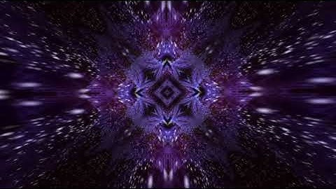 Free Background, Kaleidoscope, Geometry, Space, Futuristic, Fractal, Lights, Abstract Animation HD