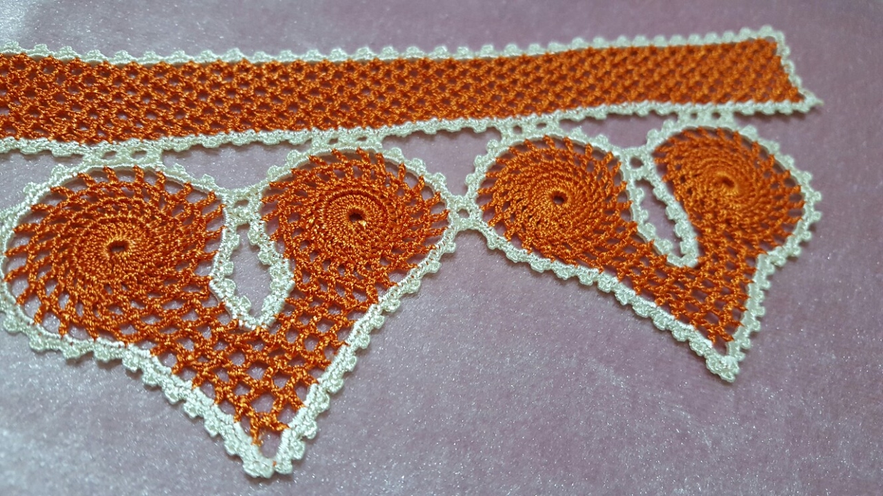 Kalpli Havlu Ucu Modeli Valentine Crafts Crochet Lace Trim Crochet
