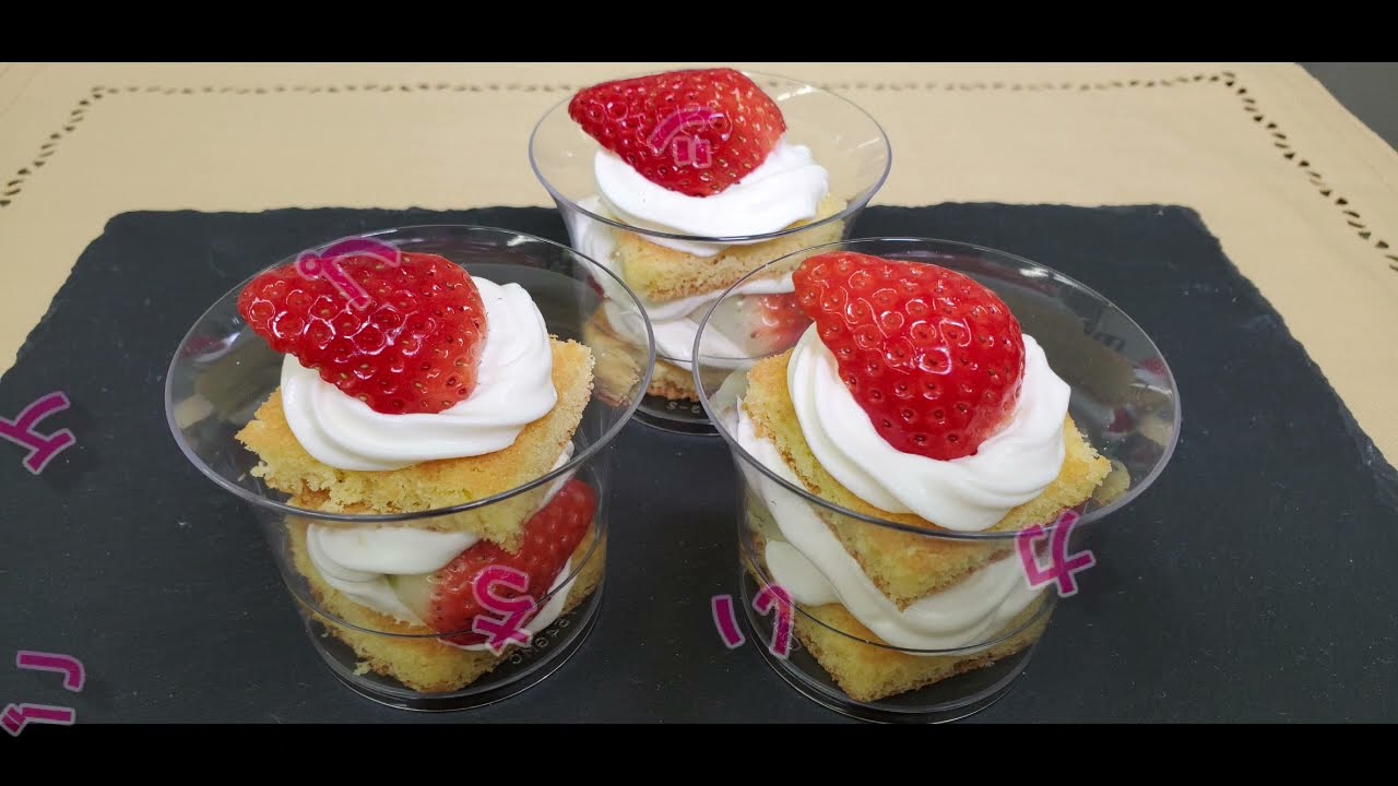 母さんの知恵袋 いちごのカップケーキ - YouTube