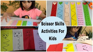 Fun Scissor Skills Activities | Fun Activity for kids | DIY Activity