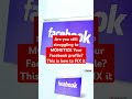 Are you still struggling to MONETIZE Your Facebook profile?This is how to FIX it