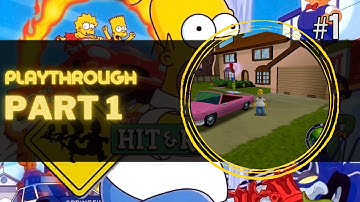 Simpsons Hit & Run (Playthrough) *Part 1* + Donut Team mod