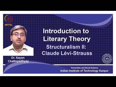 noc18-hs31-Lecture 17-Structuralism: Claude Levi-Strauss