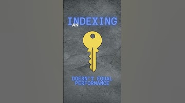 SQL Index Isn