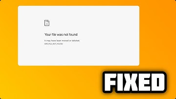 (FIXED) ERR_FILE_NOT_FOUND error in Google Chrome