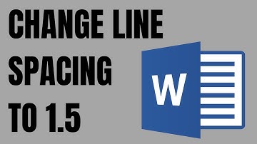 How to Change Line Spacing to 1.5 in Word