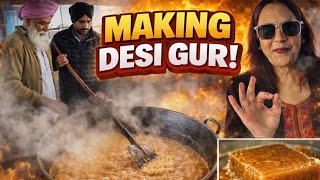 Sardar JI Gur  | Making Of Desi Gur | Sirhand Road | Baran | Gajar Gur of Desi ghee |