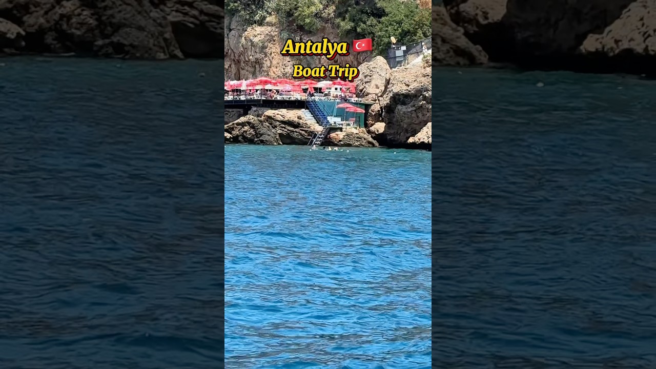Boat Trip Antalya Türkiye 