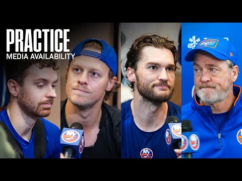 New York Islanders Practice Media Availabilities | 10/22/25