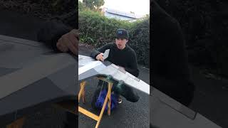 RC ROCKET PLANE WITH FPV #aviationengineering #rocketpower #drone #radiocontrolplane #speedwing