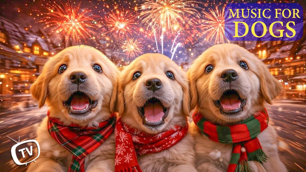 DOG MUSIC 🐶 Anti-Anxiety Music to Calm Dogs During Fireworks ...