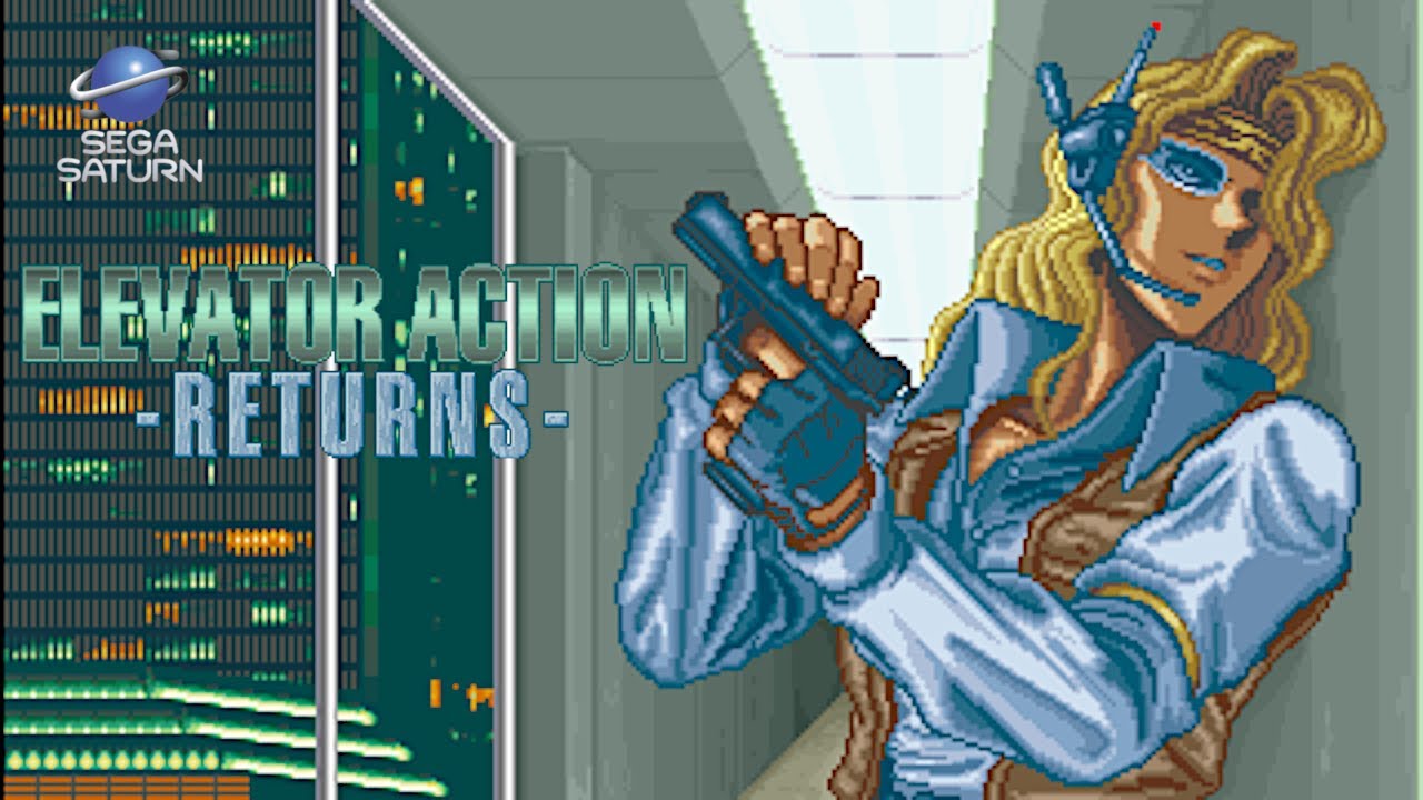 Elevator Action Returns - Kart Bradfield (Sega Saturn