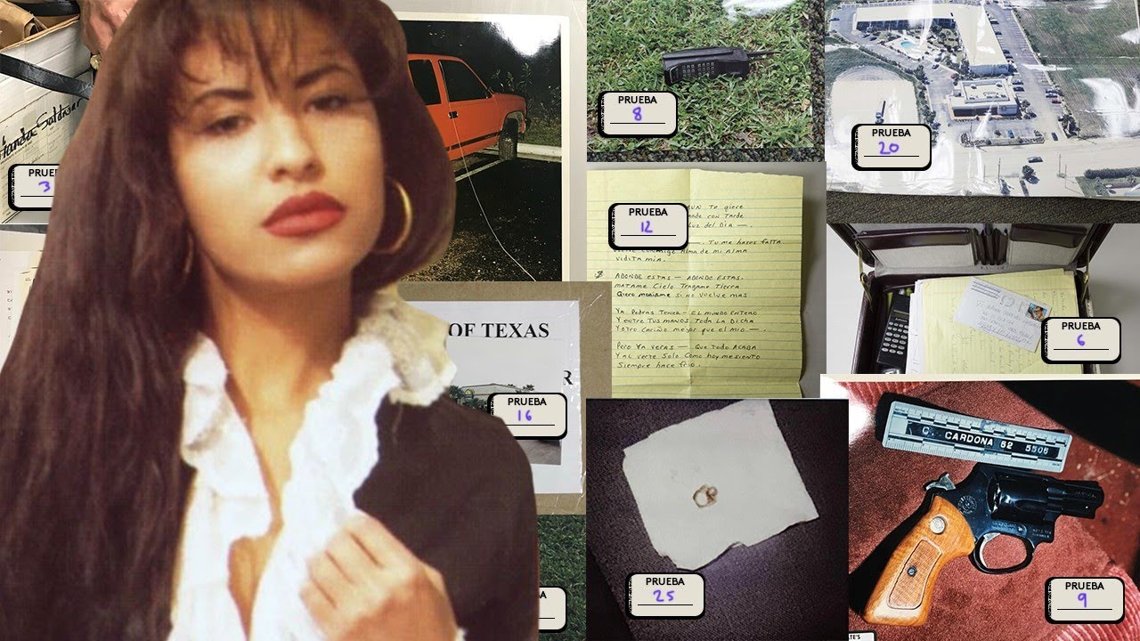 Evidencias encontradas el dia del a s e s i n a t o de Selena Quintanilla -...