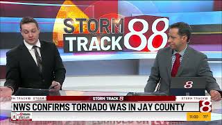Tornado hits Jay County, Indiana