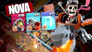 A NOVA E PODEROSA ESTRATÉGIA QUE IRÁ DERRUBAR QUALQUER VILA CLASH OF CLANS