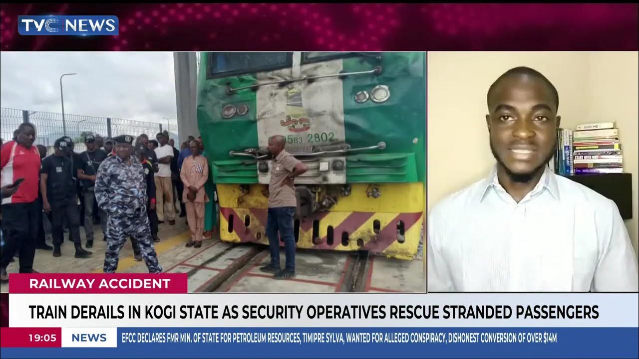 Security Operatives Rescue Stranded Passengers As Train Derails In Kogi