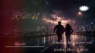 RUN — Official Lyric Video | Dark Pop • Cinematic Pop • Alternative Synth-Pop |