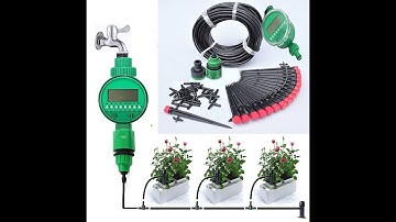 Bộ Kit tưới nhỏ giọt cây trồng trong chậu ban công, sân thượng