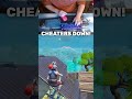 CHEATERS GOT SAT DOWN  #fortnite #fortniteclips #chapter6season2 #reload #funny #viralshortsvideo
