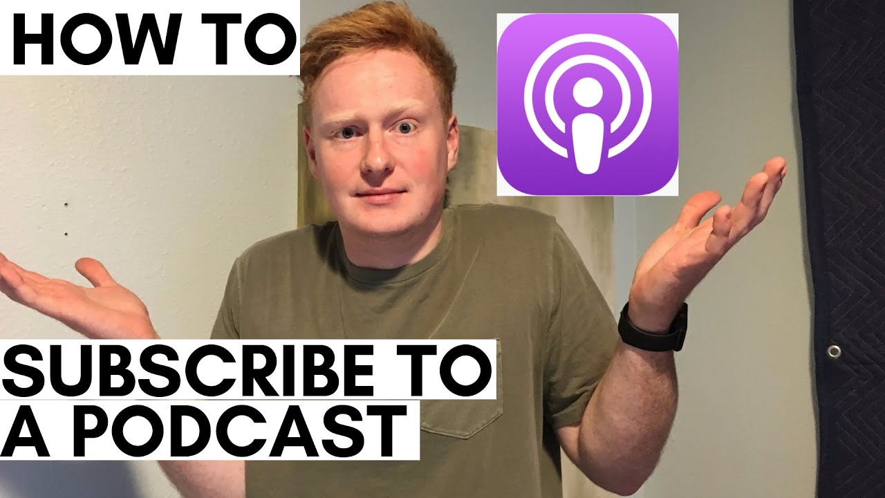 How to Subscribe To a Podcast (with Iphone)