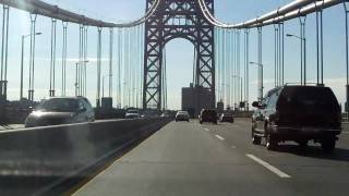 George Washington Bridge (Upper Level) north/eastbound
